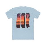Brush Strokes Beach Sunset Graphic T-Shirt