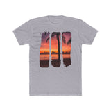 Brush Strokes Beach Sunset Graphic T-Shirt