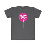 Pink Inverted Palm Tree Lightweight Graphic T-Shirt