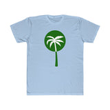 Green Inverted Palm Tree Lightweight Graphic T-Shirt