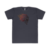 Skull on Fire Lightweight Graphic T-Shirt