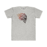 Skull on Fire Lightweight Graphic T-Shirt