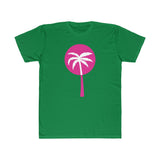 Pink Inverted Palm Tree Lightweight Graphic T-Shirt
