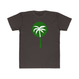 Green Inverted Palm Tree Lightweight Graphic T-Shirt