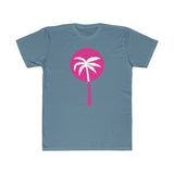 Pink Inverted Palm Tree Lightweight Graphic T-Shirt