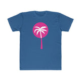 Pink Inverted Palm Tree Lightweight Graphic T-Shirt