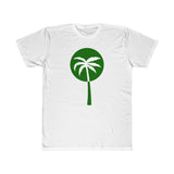 Green Inverted Palm Tree Lightweight Graphic T-Shirt