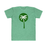 Green Inverted Palm Tree Lightweight Graphic T-Shirt