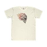 Skull on Fire Lightweight Graphic T-Shirt