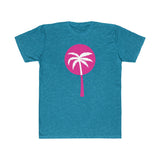 Pink Inverted Palm Tree Lightweight Graphic T-Shirt