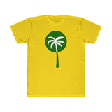 Green Inverted Palm Tree Lightweight Graphic T-Shirt