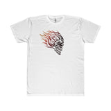 Skull on Fire Lightweight Graphic T-Shirt