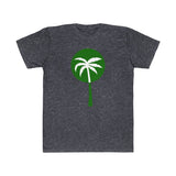Green Inverted Palm Tree Lightweight Graphic T-Shirt