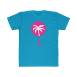 Pink Inverted Palm Tree Lightweight Graphic T-Shirt