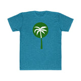 Green Inverted Palm Tree Lightweight Graphic T-Shirt