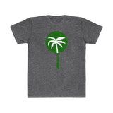 Green Inverted Palm Tree Lightweight Graphic T-Shirt